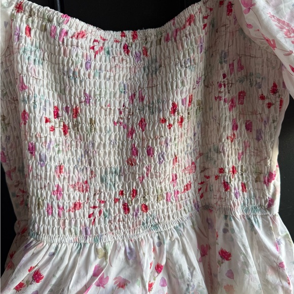 NWT Magnolia Midi Floral Dress Tiered Size Small - Picture 9 of 12